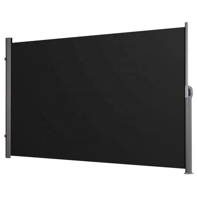 Бежевый боковой маркиз расширяемый 160/180/200x300 см для балкона Терраса Сад Непрозрачное боковое роликовое ветровое стекло