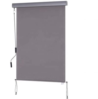 1.6м*2.5м Полиэстер ветражный материал Сдвигаемая водонепроницаемая солнечная тень падает Вертикальный тент