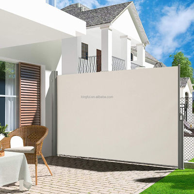 Расширяемый боковой тень для террасы и сада солнцезащитный экран конфиденциальности 100% полиэстер